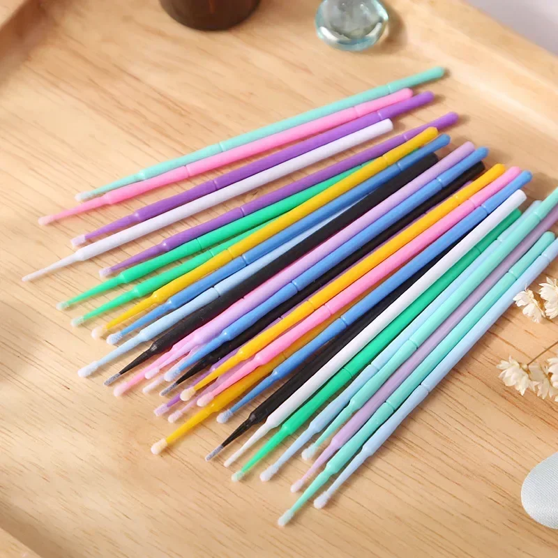 Eyelash Extension Removal - 100 stuks wimperverlenging tools microborstel wimperverlenging