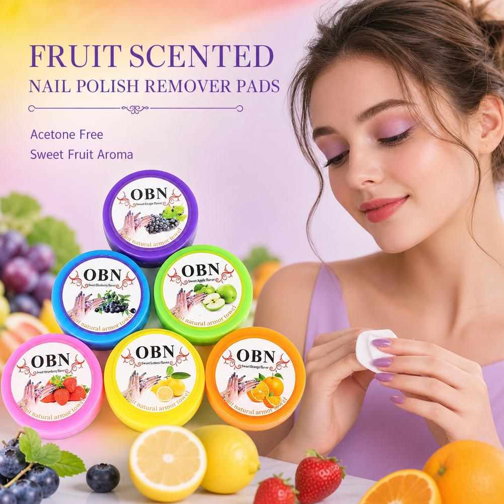 Eyelash Extension Removal - Flower Flavor Nagellak Verwijderingspads Absorberende Wimperverlengingslijm