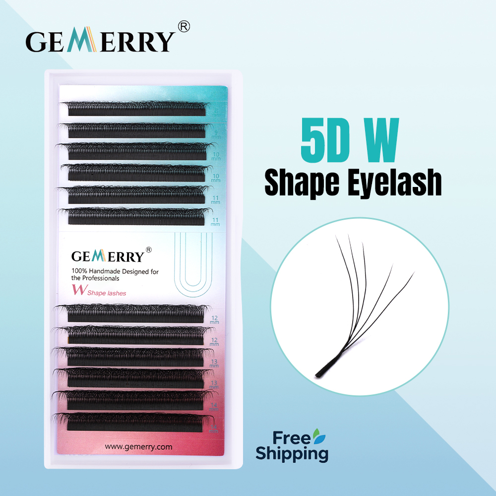 Lash Fan Volume - GEMERRY 5D W-vormige wimperextensions voorgemaakte volume