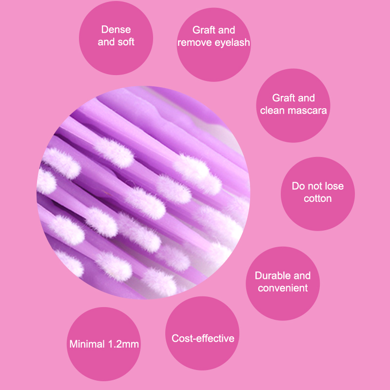 Wegwerp Wimperborstels Wattens - Eyelash Extension Removal recensie en prijs