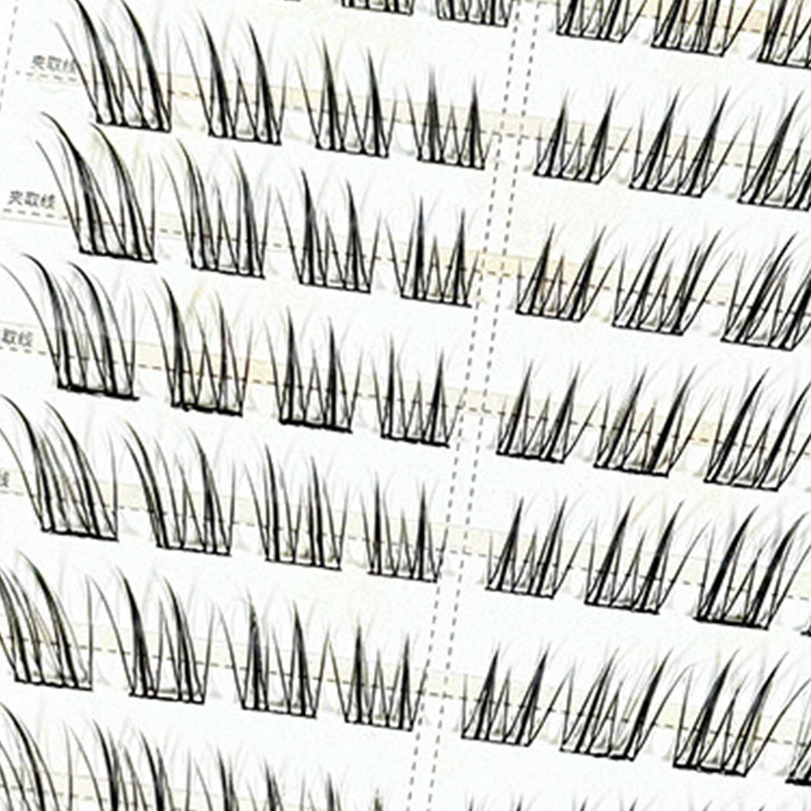 9-13mm Neppl wimpers, geen lij - Eyelash Extension No 9 recensie en prijs