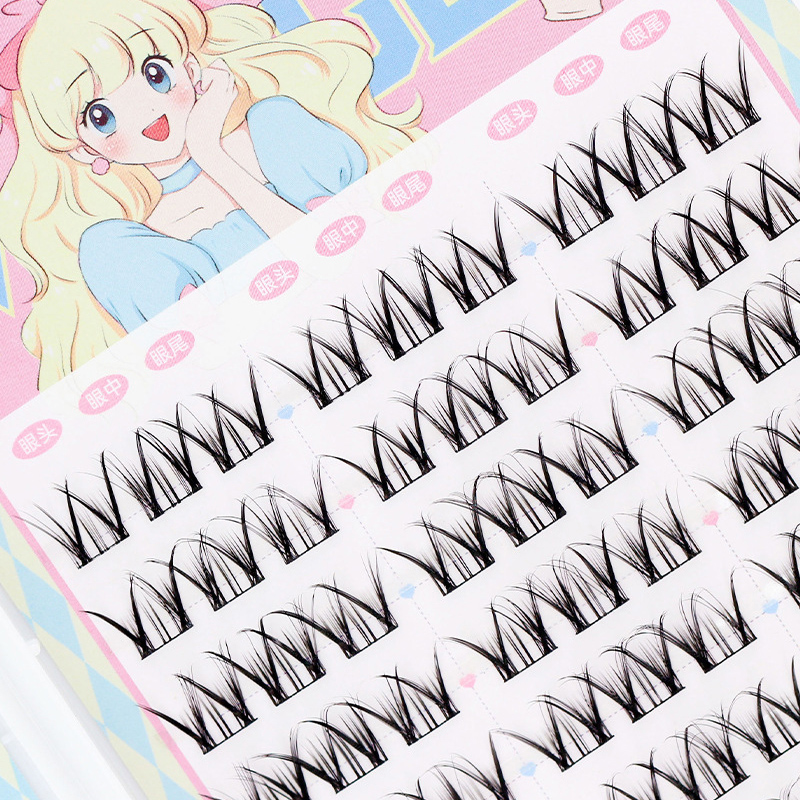 32 Rijen Wimper Boek Manga Val - Eyelash Extension Douyin recensie en prijs