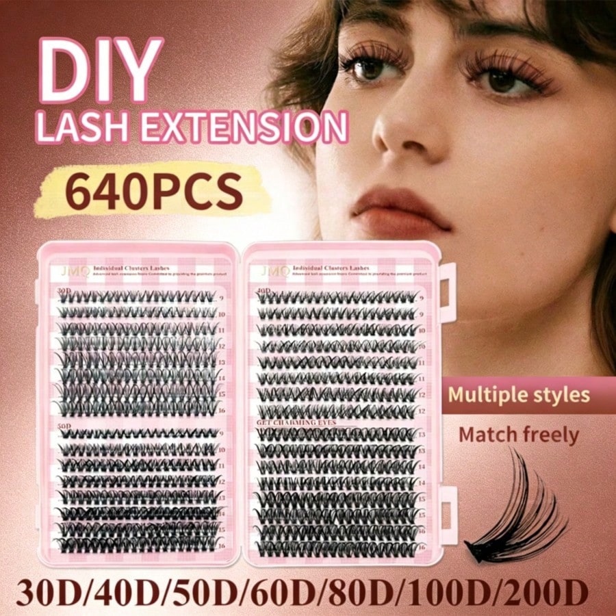Gepunte, gesegmenteerde DIY cl - Eyelash Extension Volume recensie en prijs