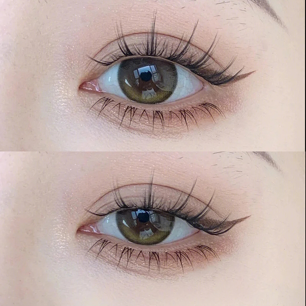 5 paar Clear Band Lagere Wimpe - Eyelash Extension Douyin recensie en prijs