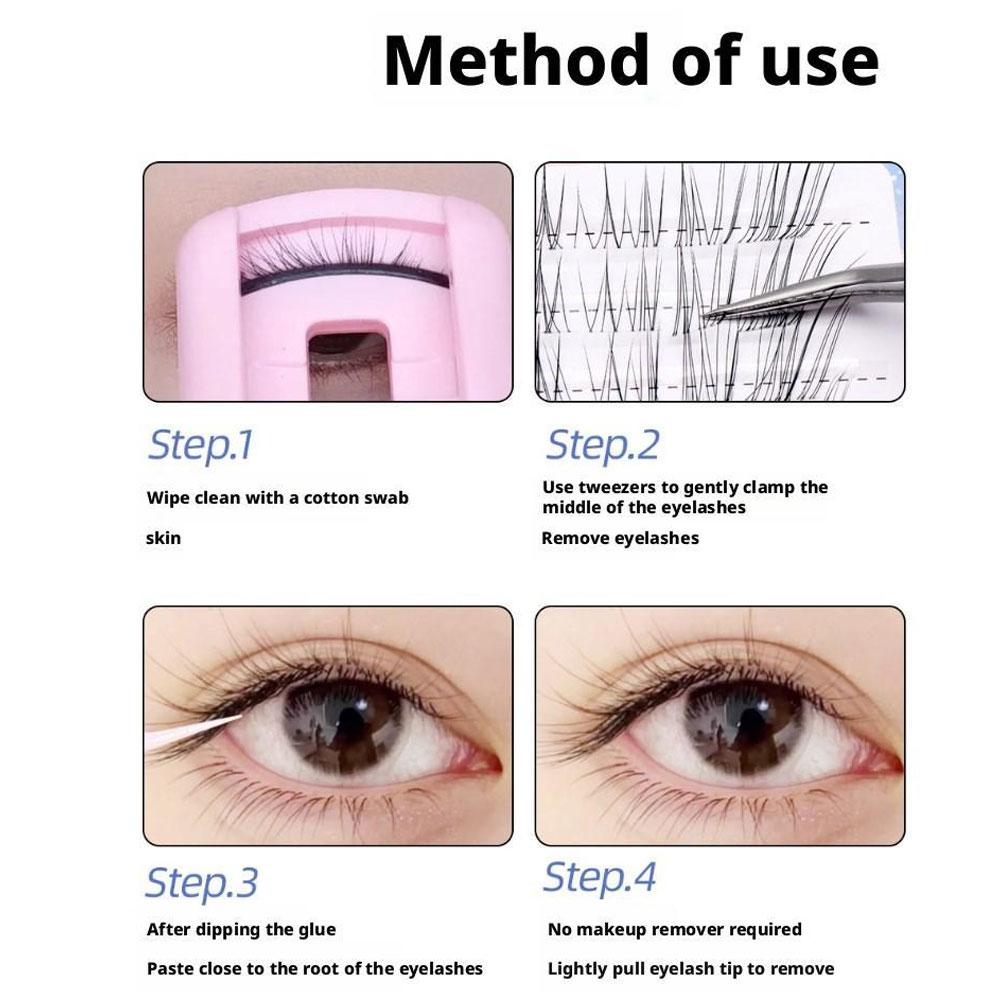 Zonnebloem Wimpers Bruin Manga - Eyelash Extension Douyin recensie en prijs